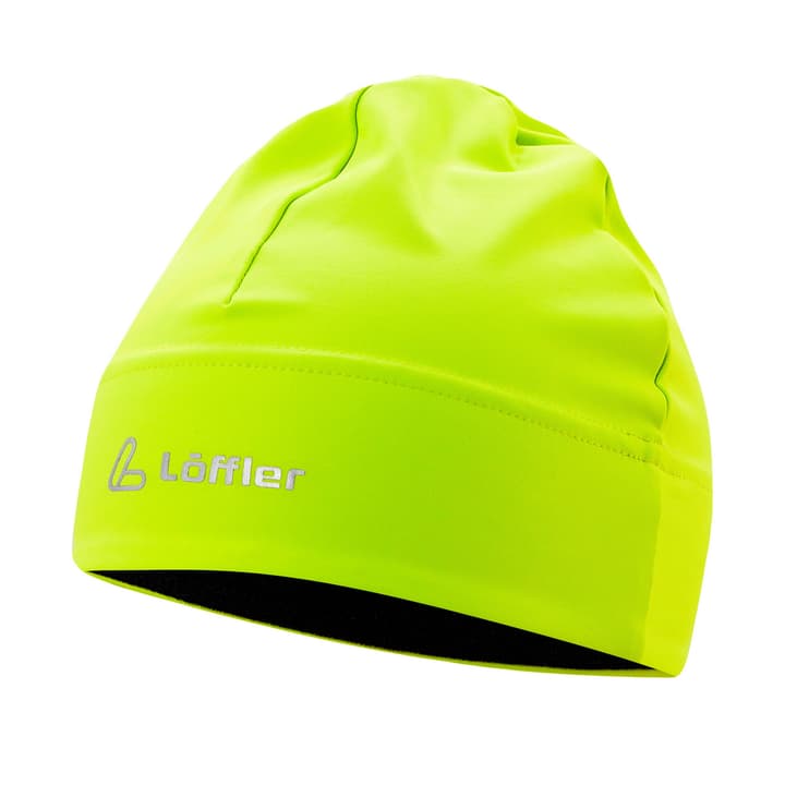 Löffler Mono HAT Bike-Mütze neongelb von Löffler