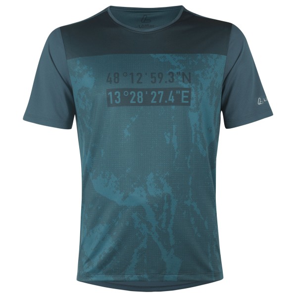 Löffler - MTB T-Shirt Roots - Velotrikot Gr 52 blau von Löffler