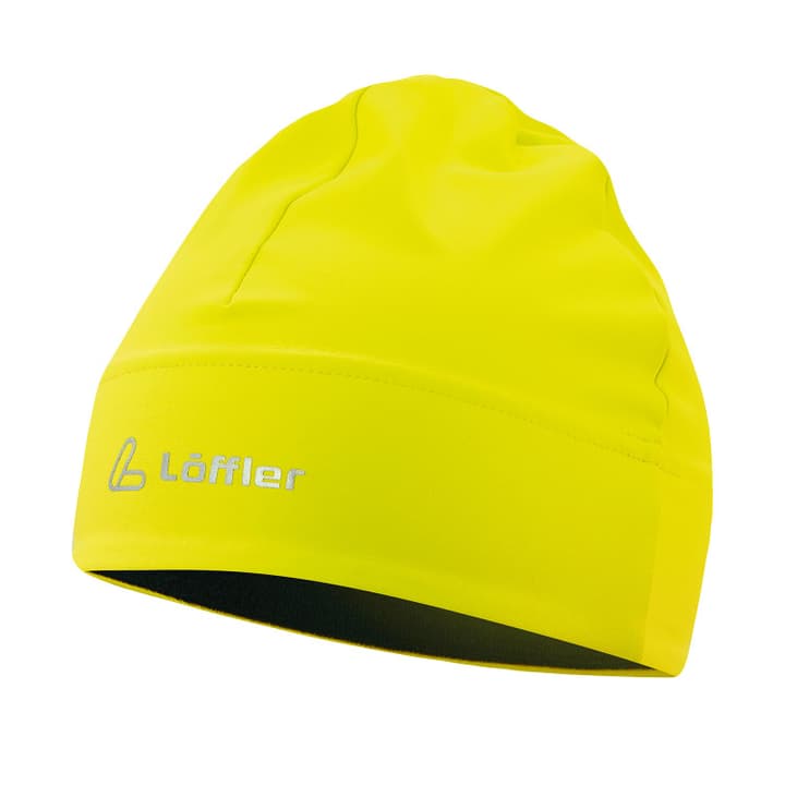 Löffler Mono HAT Bike-Mütze gelb von Löffler