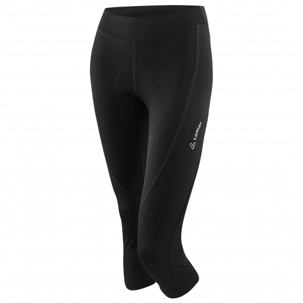 Löffler - Women's 3/4 Bike Tights Tour II - Velohose Gr 34;36;38;40;42;44;46;50 blau;schwarz von Löffler