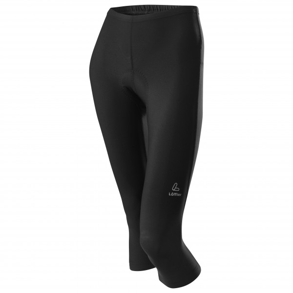 Löffler - Women's Bike 3/4 Tights Basic - Velohose Gr 34;36;38;40;42;48 blau;schwarz von Löffler