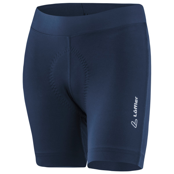 Löffler - Women's Bike-Hose Tour Extrakurz - Velohose Gr 40 blau von Löffler