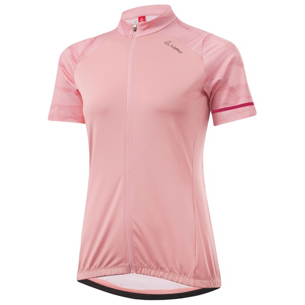 Löffler - Women's Bike Jersey Full Zip Barkly Mid - Velotrikot Gr 38;40;42;44;46 rosa;rot/rosa von Löffler