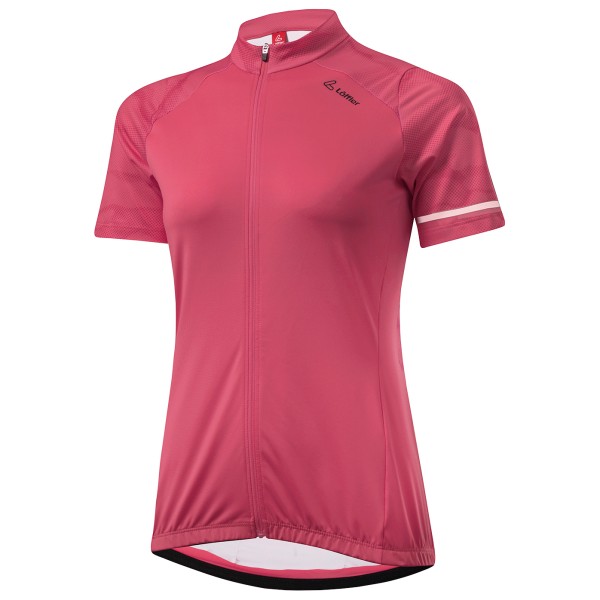 Löffler - Women's Bike Jersey Full Zip Barkly Mid - Velotrikot Gr 46 rot/rosa von Löffler