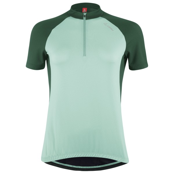 Löffler - Women's Bike Jersey Half-Zip Essence Mid - Velotrikot Gr 46 grün von Löffler