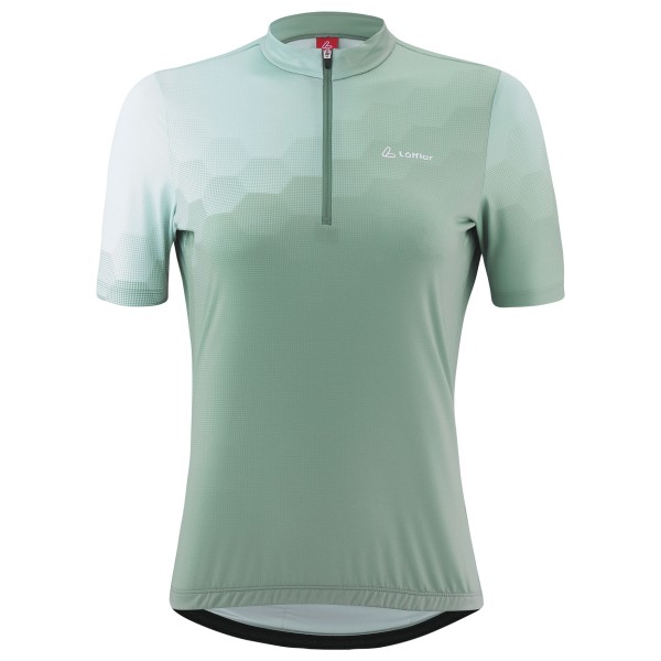 Löffler - Women's Bike Jersey Half-Zip Prisma Mid - Velotrikot Gr 42 grün von Löffler