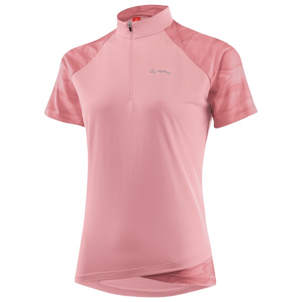 Löffler - Women's Bike Shirt Half Zip Barkly Rise - Velotrikot Gr 40 rosa von Löffler