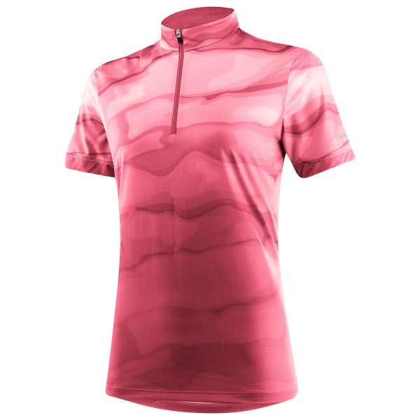 Löffler - Women's Bike Shirt Half Zip Barkly - Velotrikot Gr 36;38;40;42;44;46;48;50 braun;rosa von Löffler