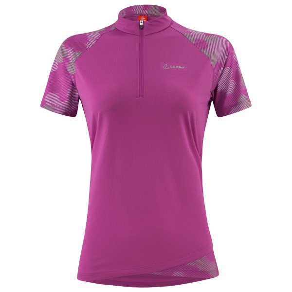 Löffler - Women's Bike Shirt Half-Zip Maja Rise - Velotrikot Gr 44 lila Löffler - Women's Bike Shirt Half-Zip Maja Rise - Velotrikot Gr 44 lila von Löffler