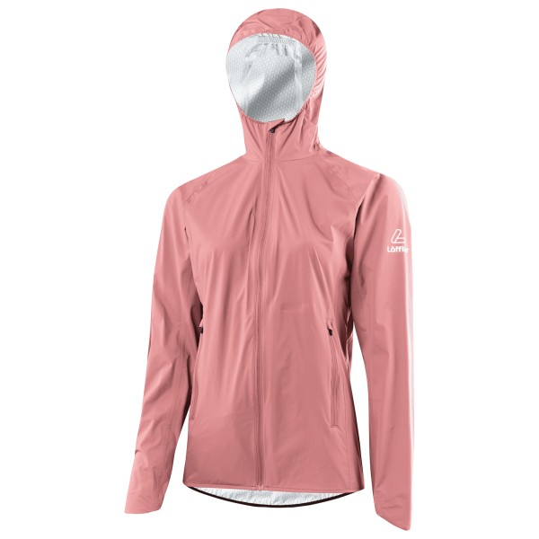 Löffler - Women's Hooded Jacket WPM Pocket - Velojacke Gr 38 rosa von Löffler