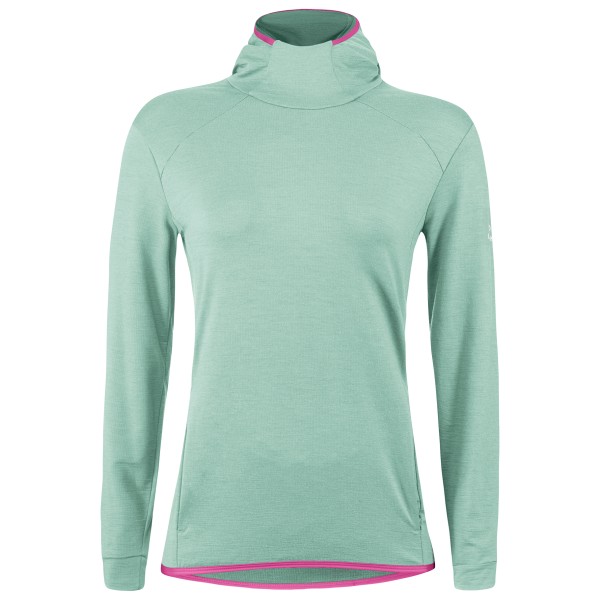 Löffler - Women's Hoody Transtex Merino Wool - Merinohoodie Gr 38 grün von Löffler