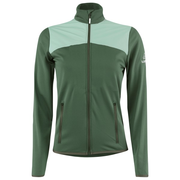 Löffler - Women's Midjacket Tour Tech-Stretch - Fleecejacke Gr 40 oliv von Löffler