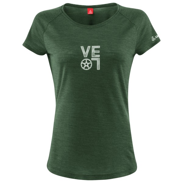 Löffler - Women's Printshirt Velo Merino-Tencel - Merinoshirt Gr 46 grün Löffler - Women's Printshirt Velo Merino-Tencel - Merinoshirt Gr 46 grün von Löffler