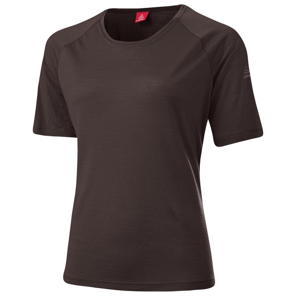 Löffler - Women's Shirt Merino-Tencel Comfort Fit - Merinoshirt Gr 44 braun von Löffler