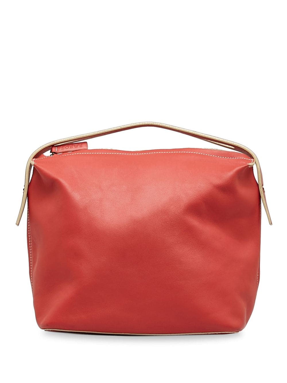 Loewe Pre-Owned contrasting leather handbag - Red von Loewe Pre-Owned