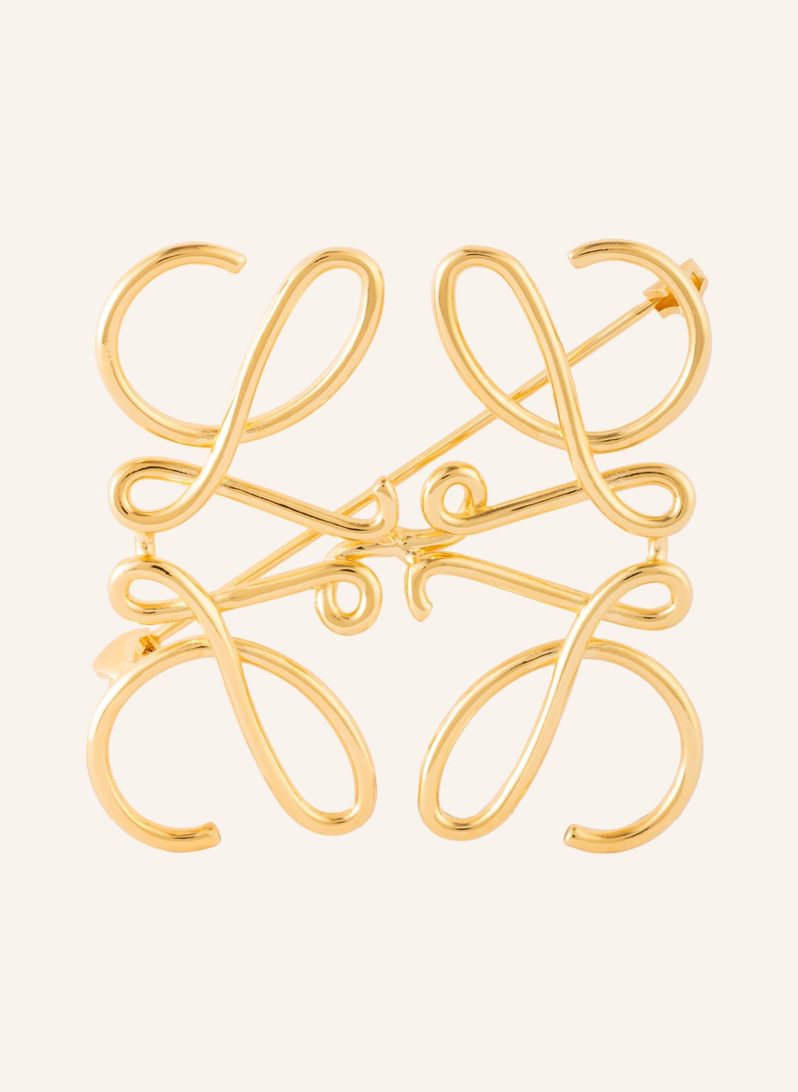 Loewe Brosche Anagram gold Loewe Brosche Anagram gold von Loewe