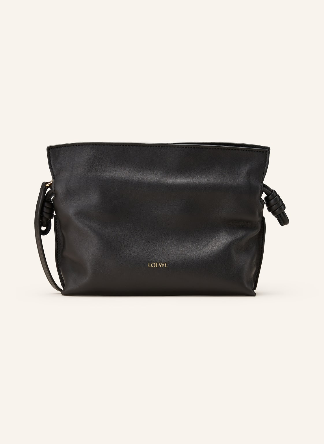 Loewe Clutch Flamenco Mini schwarz von Loewe