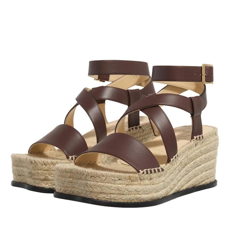 Loewe Espadrilles - Petal Espadrille Sandal 80 - Gr. 41 (EU) - in Braun - für Damen von Loewe
