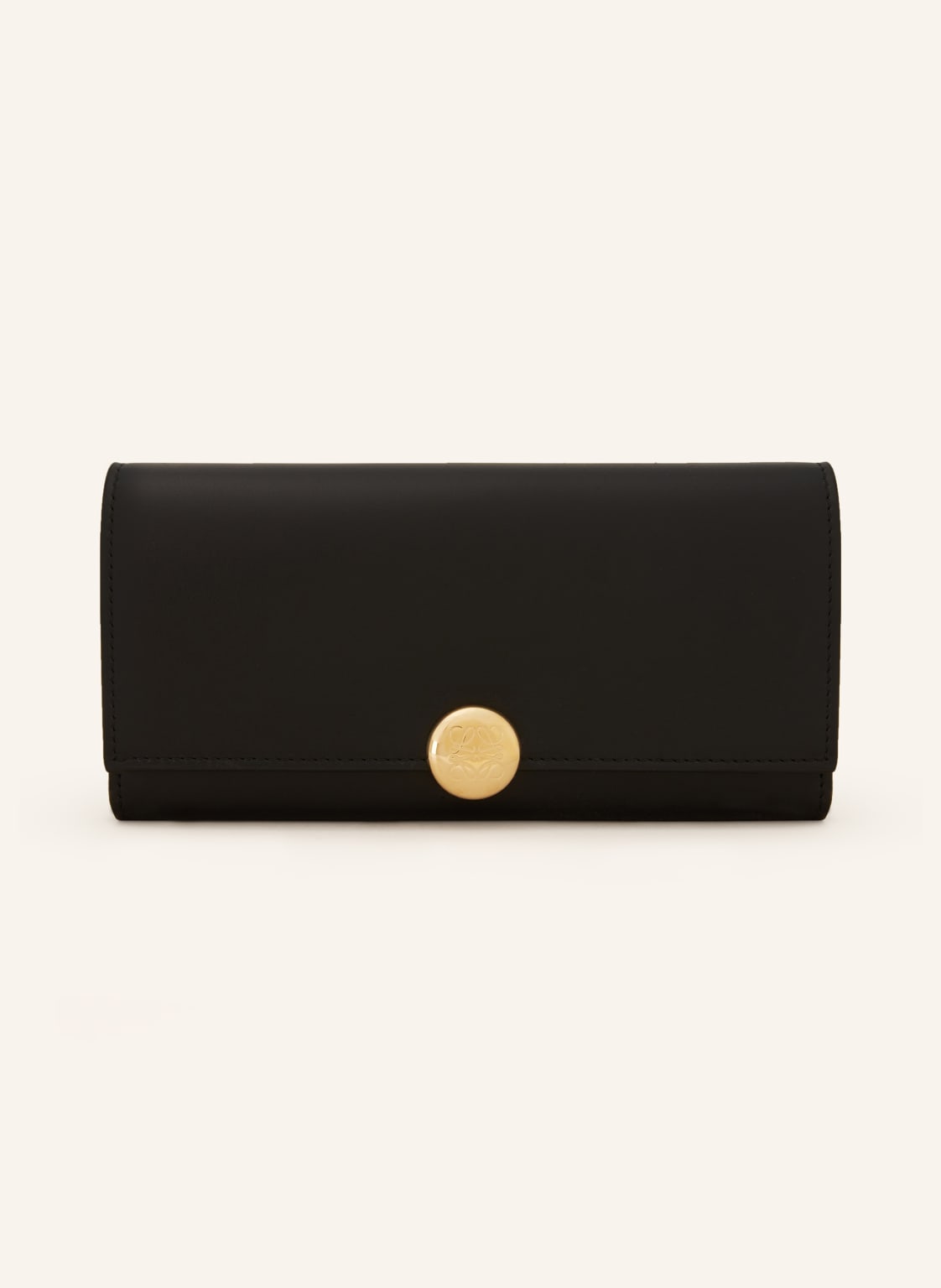 Loewe Geldbörse Pebble Continental schwarz von Loewe