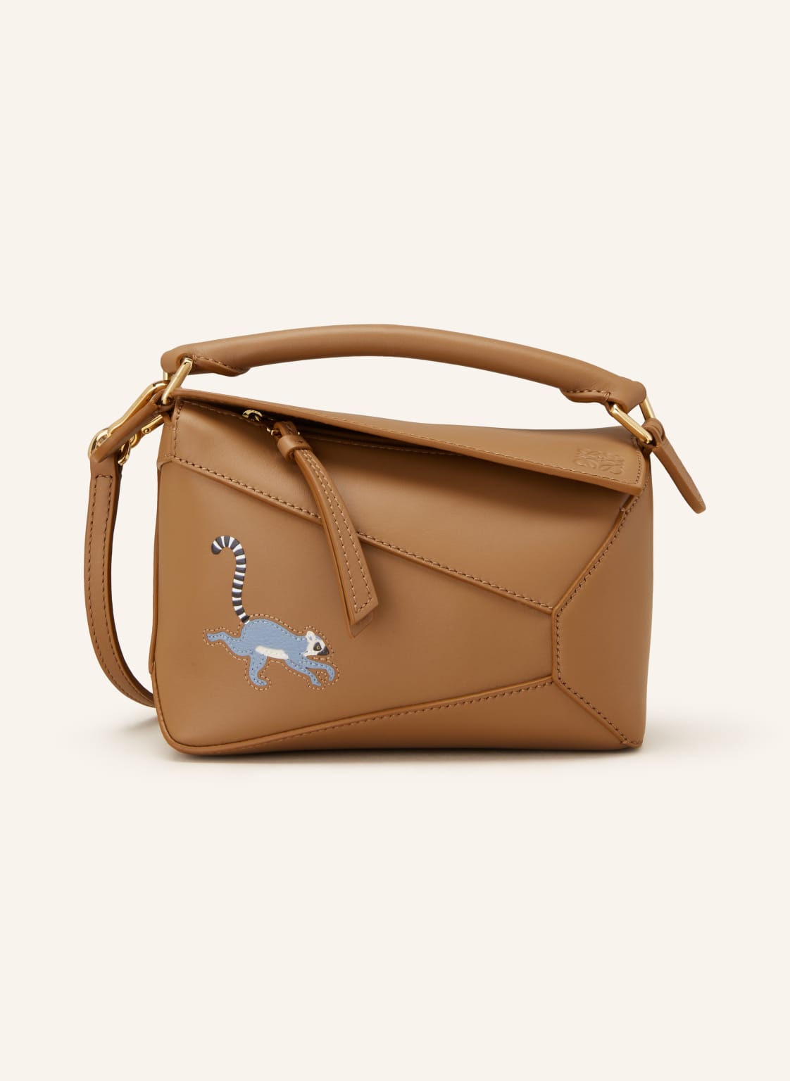 Loewe Handtasche Puzzle Edge Mini braun Loewe Handtasche Puzzle Edge Mini braun von Loewe