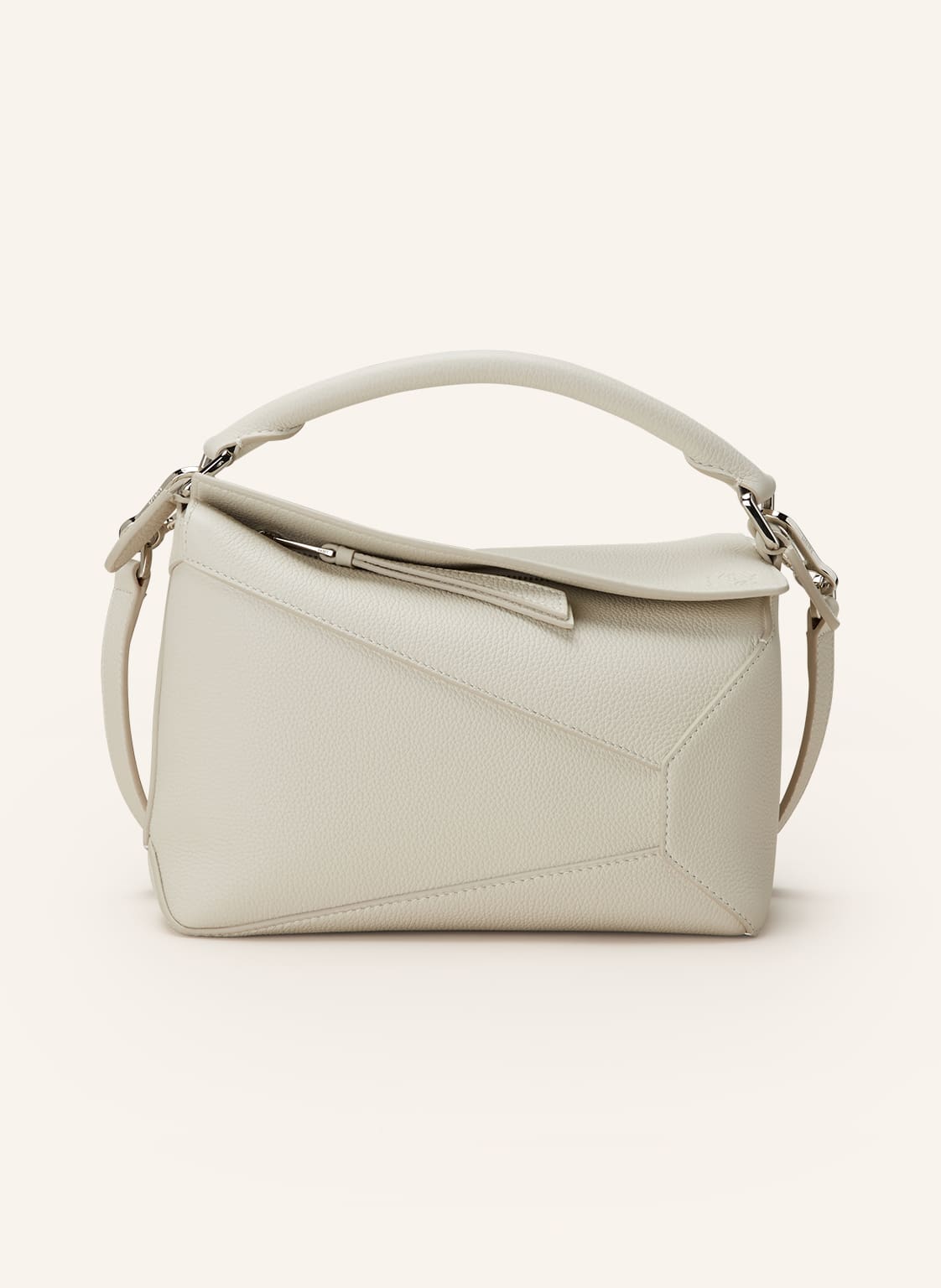 Loewe Handtasche Puzzle Edge Small weiss von Loewe