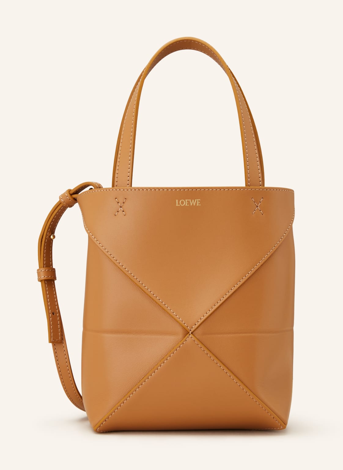 Loewe Handtasche Puzzle Tote Mini beige von Loewe