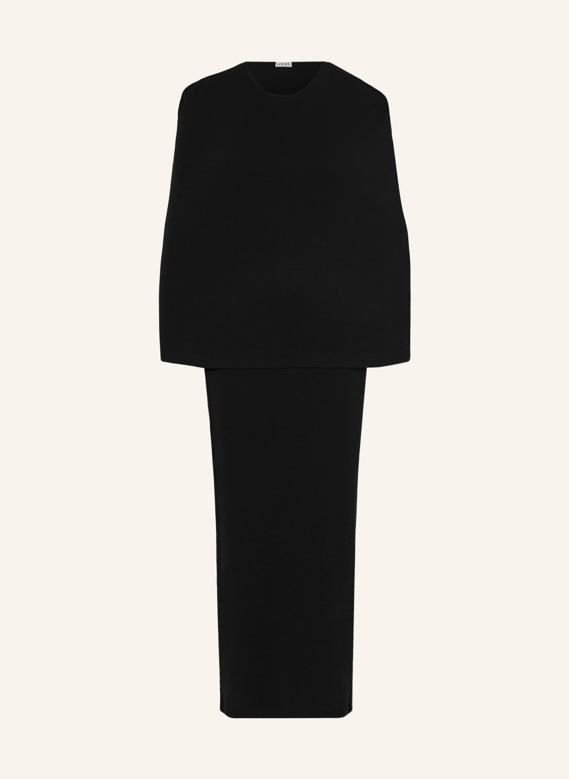 Loewe Jerseykleid schwarz von Loewe
