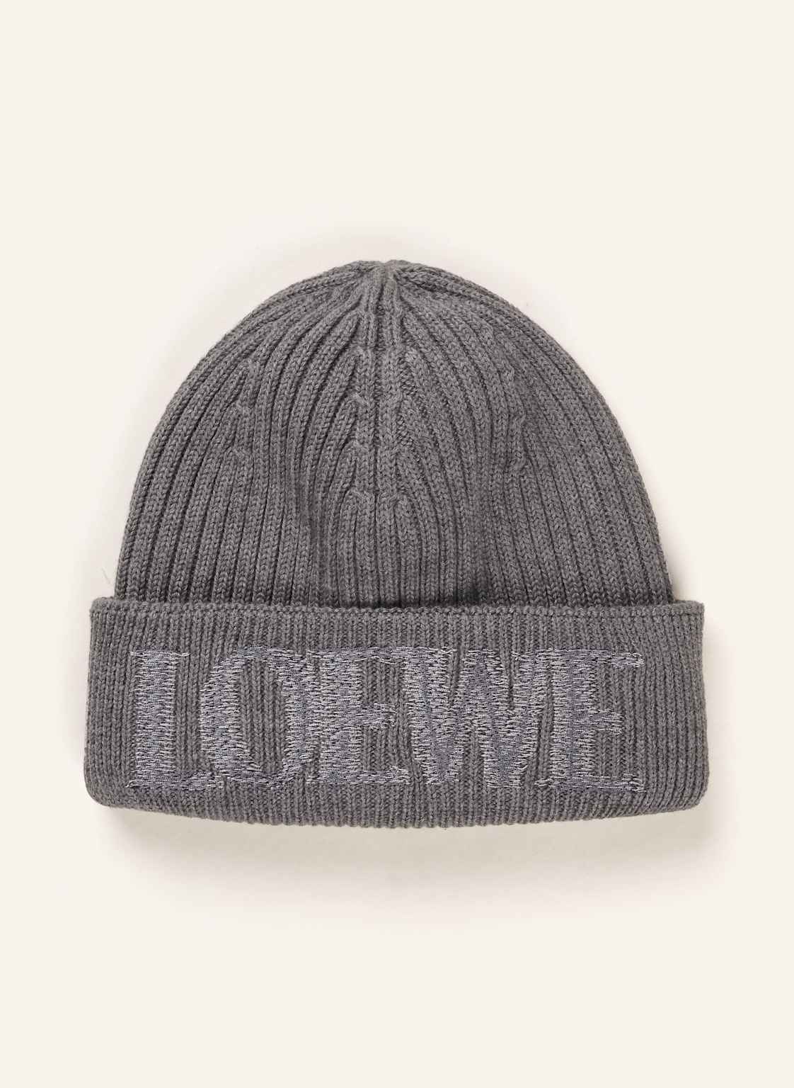 Loewe Mütze grau von Loewe