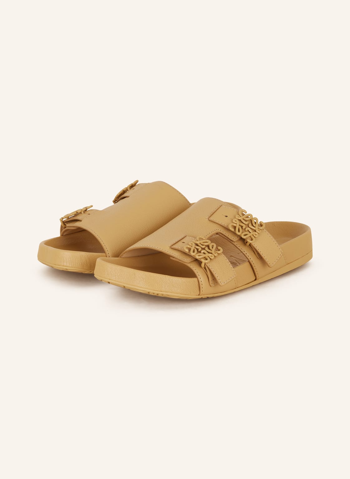 Loewe Pantoletten Ease beige Loewe Pantoletten Ease beige von Loewe