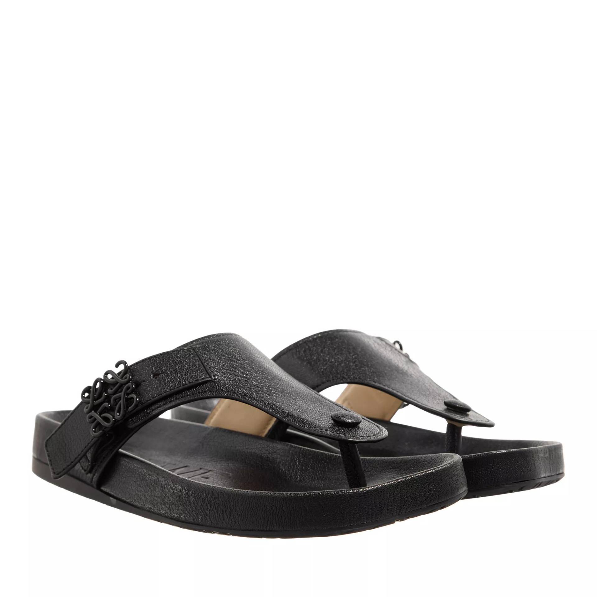 Loewe Sandalen - Loewe Ease Sandal - Gr. 36 (EU) - in Schwarz - für Damen von Loewe