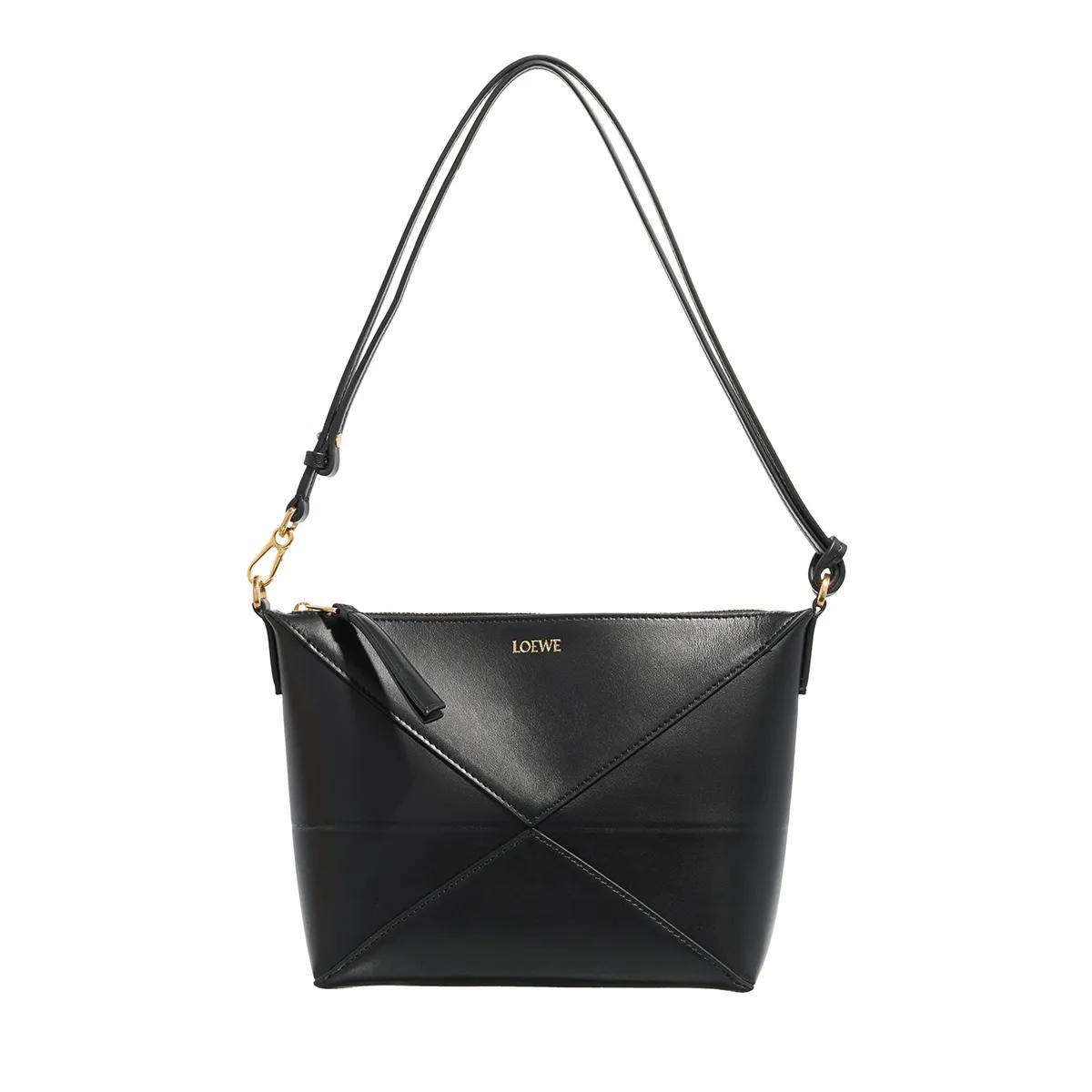 Loewe Schultertasche - Puzzle Fold Pouch - Gr. unisize - in Schwarz - für Damen Loewe Schultertasche - Puzzle Fold Pouch - Gr. unisize - in Schwarz - für Damen von Loewe