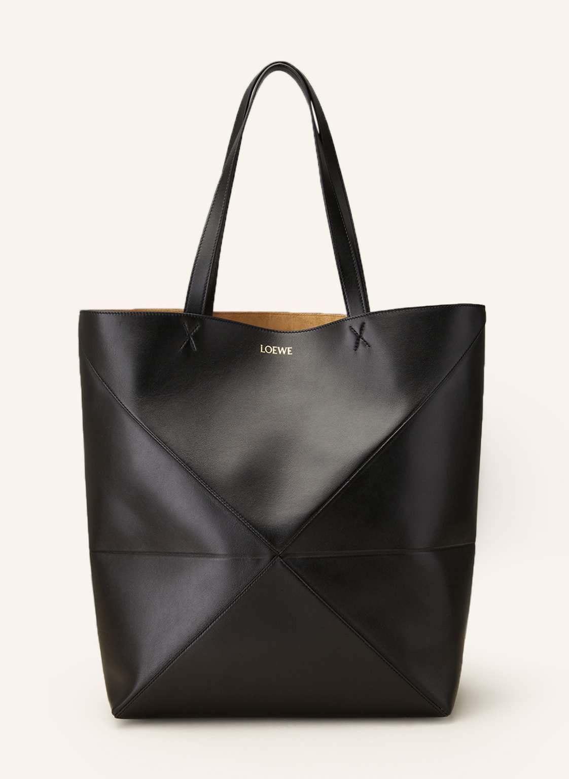 Loewe Shopper Puzzle Tote Large schwarz von Loewe