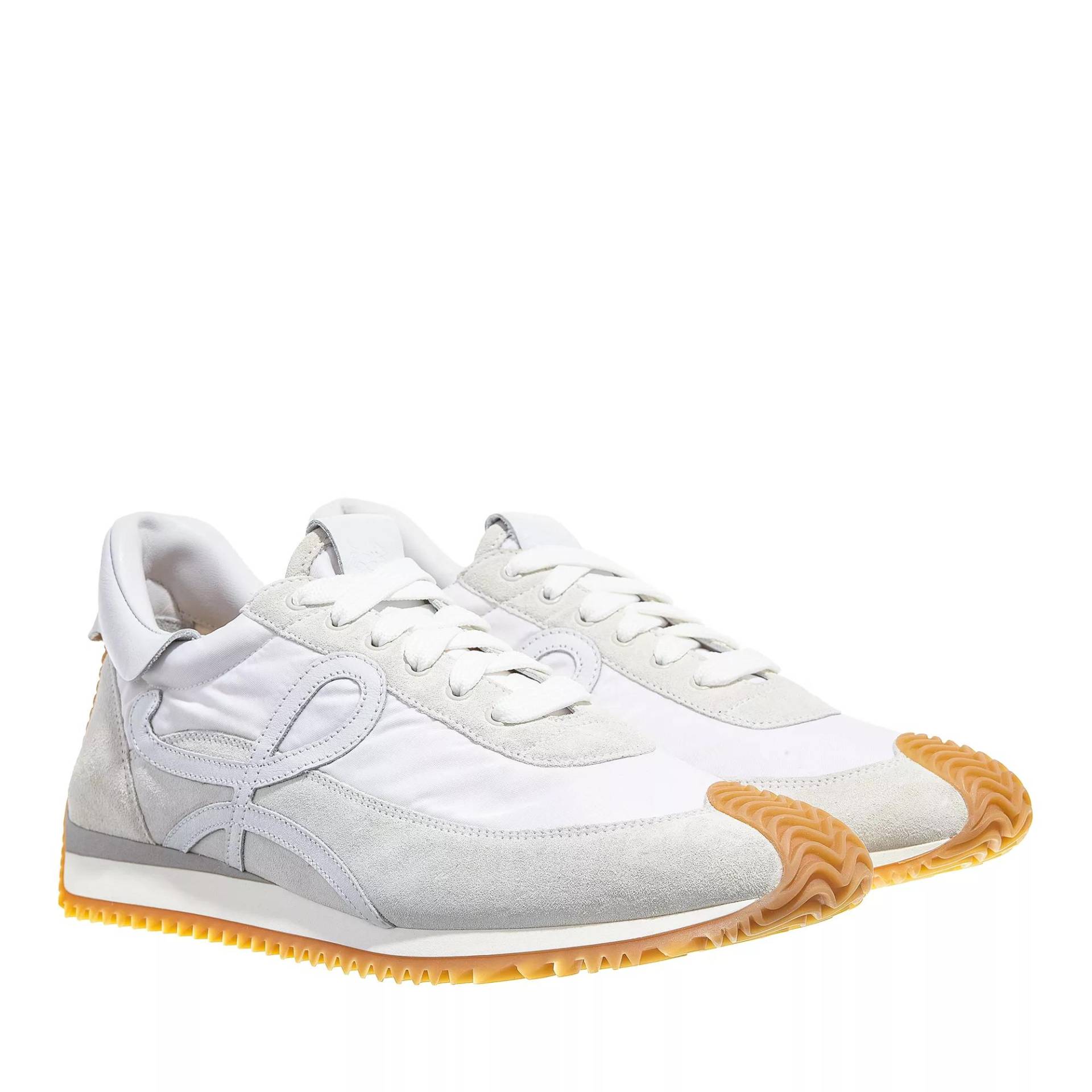 Loewe Sneakers - Flow Runner In Nylon and Suede - Gr. 40 (EU) - in Creme - für Damen von Loewe