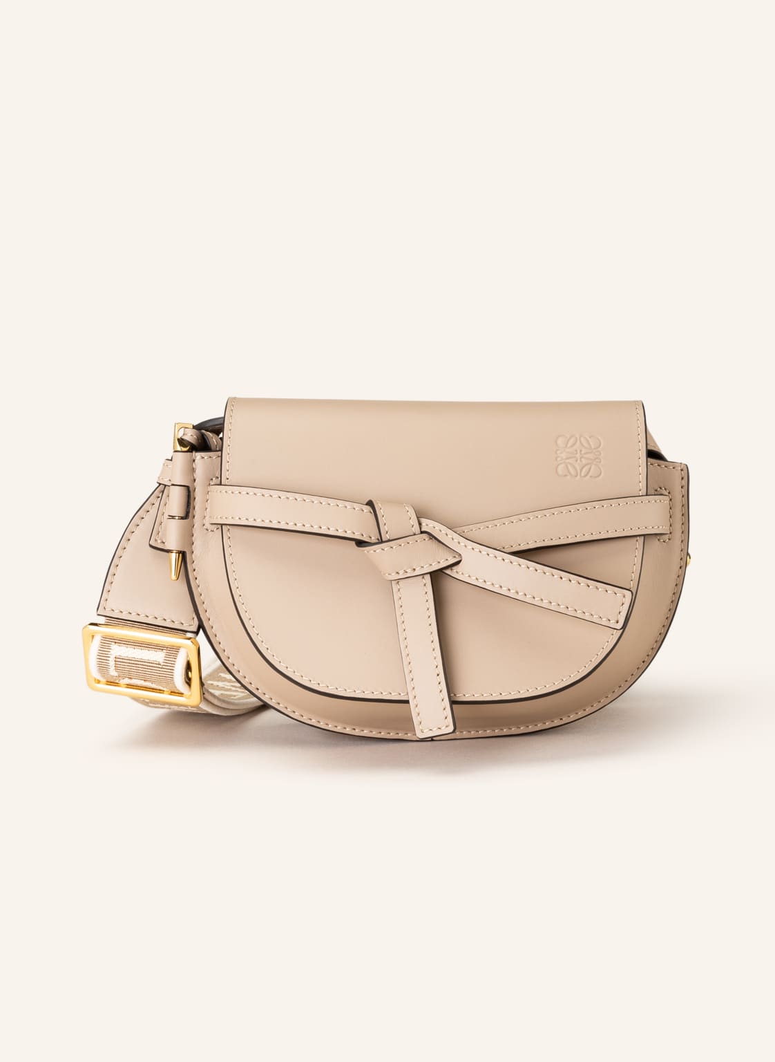 Loewe Umhängetasche Mini Gate Dual beige Loewe Umhängetasche Mini Gate Dual beige von Loewe