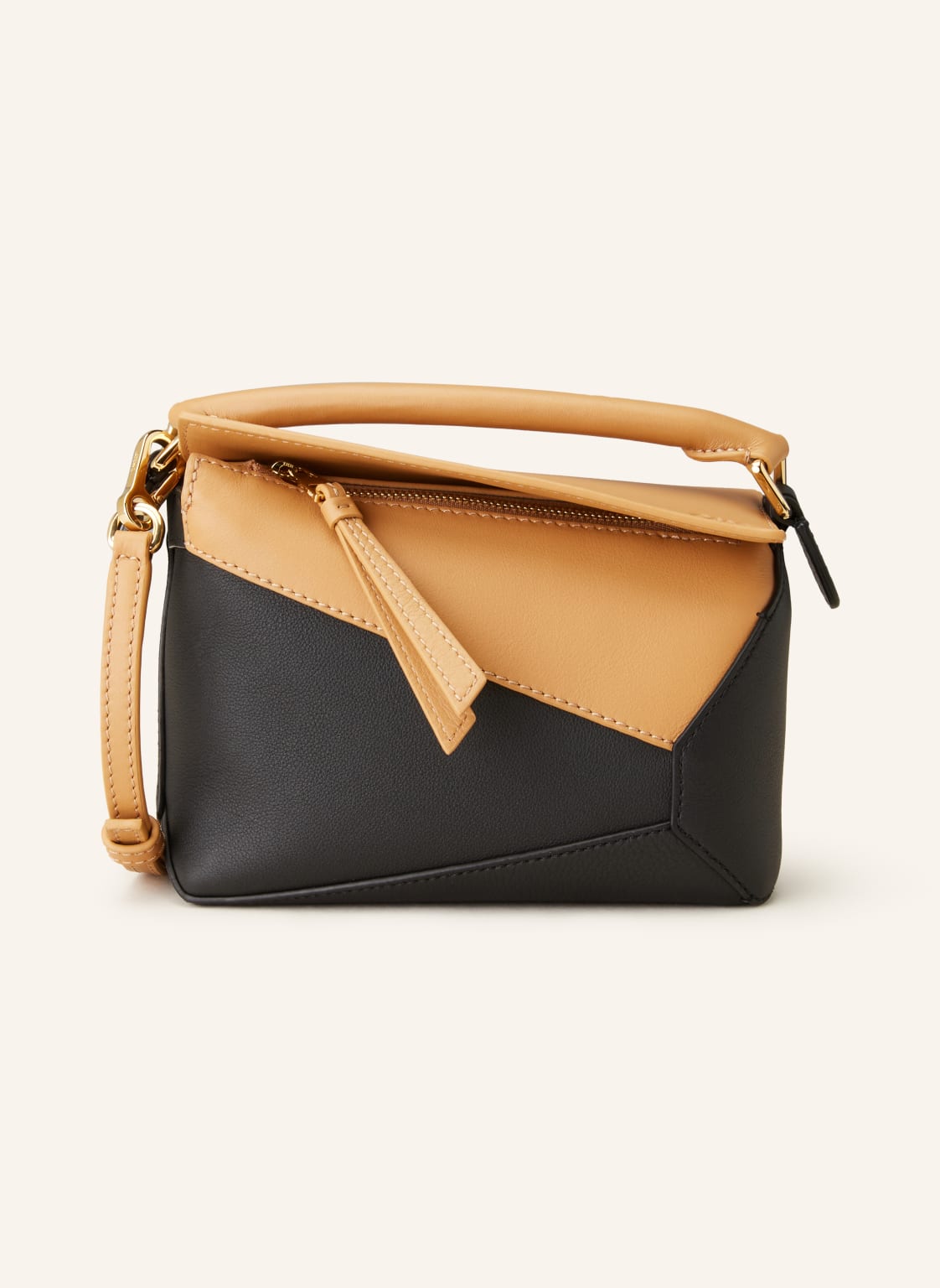 Loewe Umhängetasche Puzzle Edge Mini schwarz von Loewe