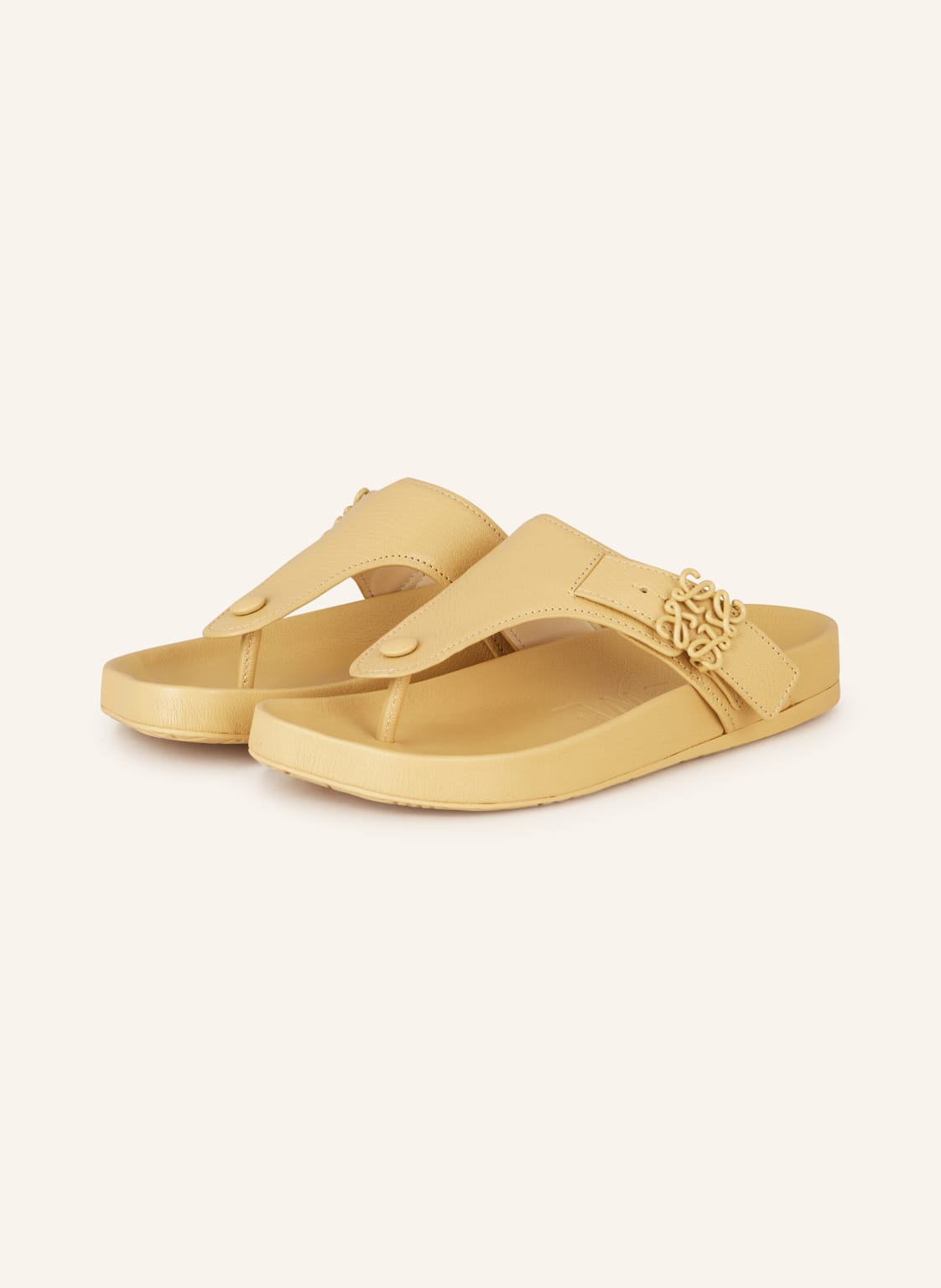 Loewe Zehentrenner beige Loewe Zehentrenner beige von Loewe