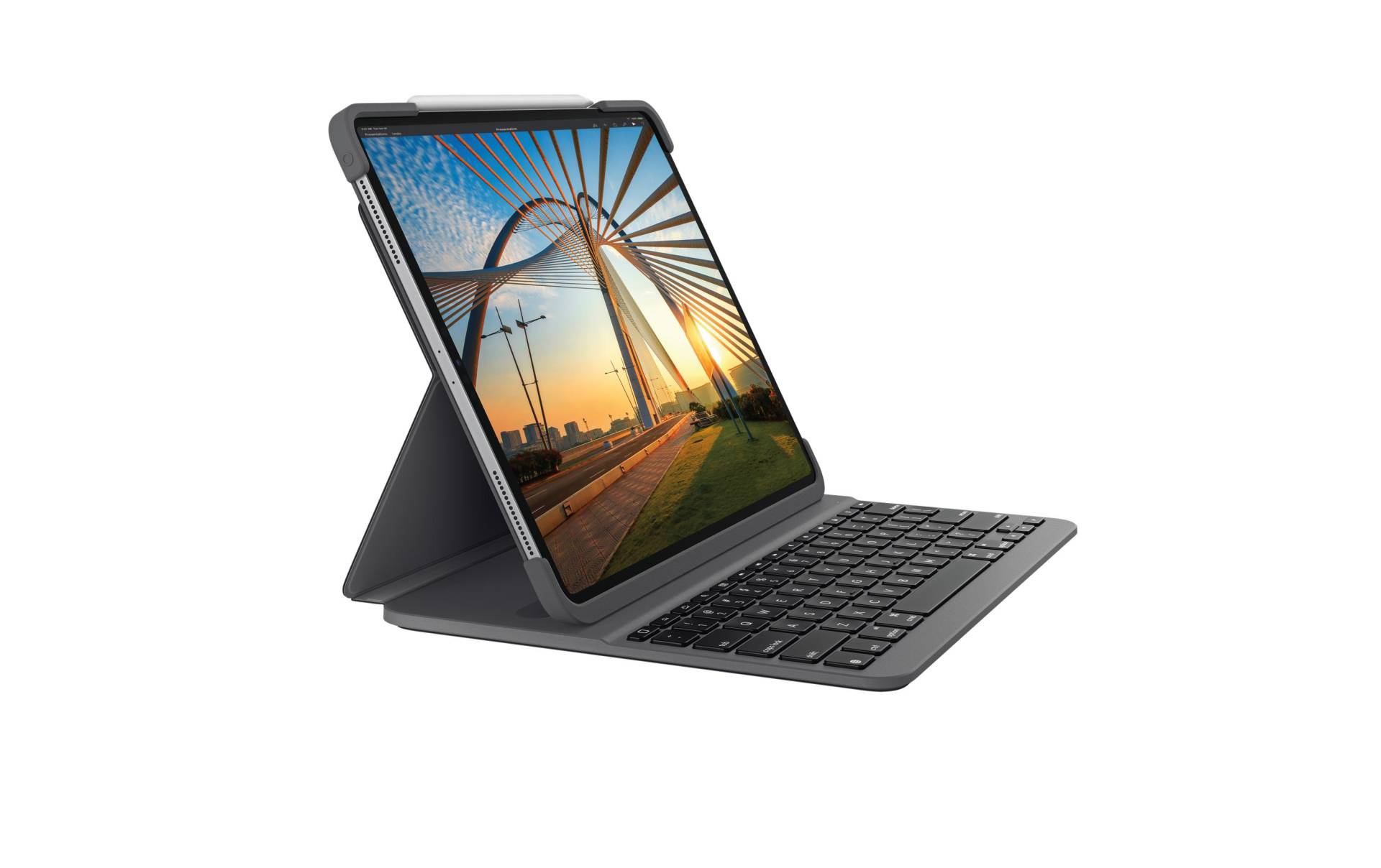 Logitech Tablet-Hülle »Tastatur Cover Slim«, iPad Pro 12,9" (2018)-iPad Pro 12,9" (3. Generation)-iPad Pro 12,9" (4. Generation) von Logitech