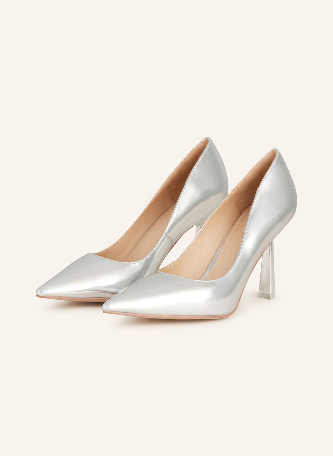 Lola Cruz Pumps silber von Lola Cruz