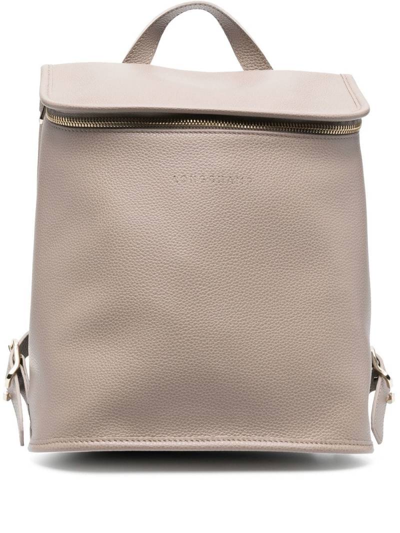 Longchamp Le Foulonne backpack - Neutrals von Longchamp