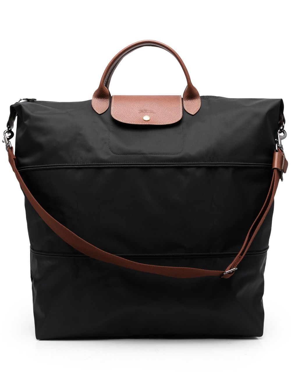 Longchamp Le Pliage expandable holdall - Black von Longchamp