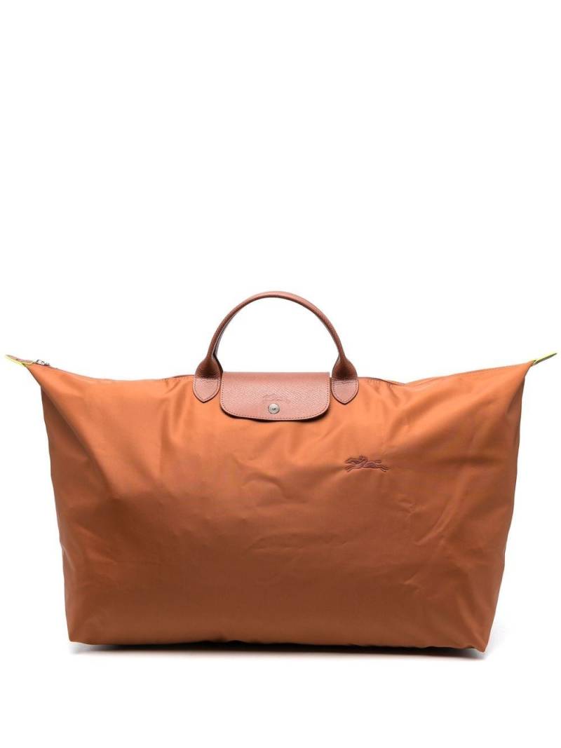 Longchamp medium Le Pilage travel bag - Brown von Longchamp