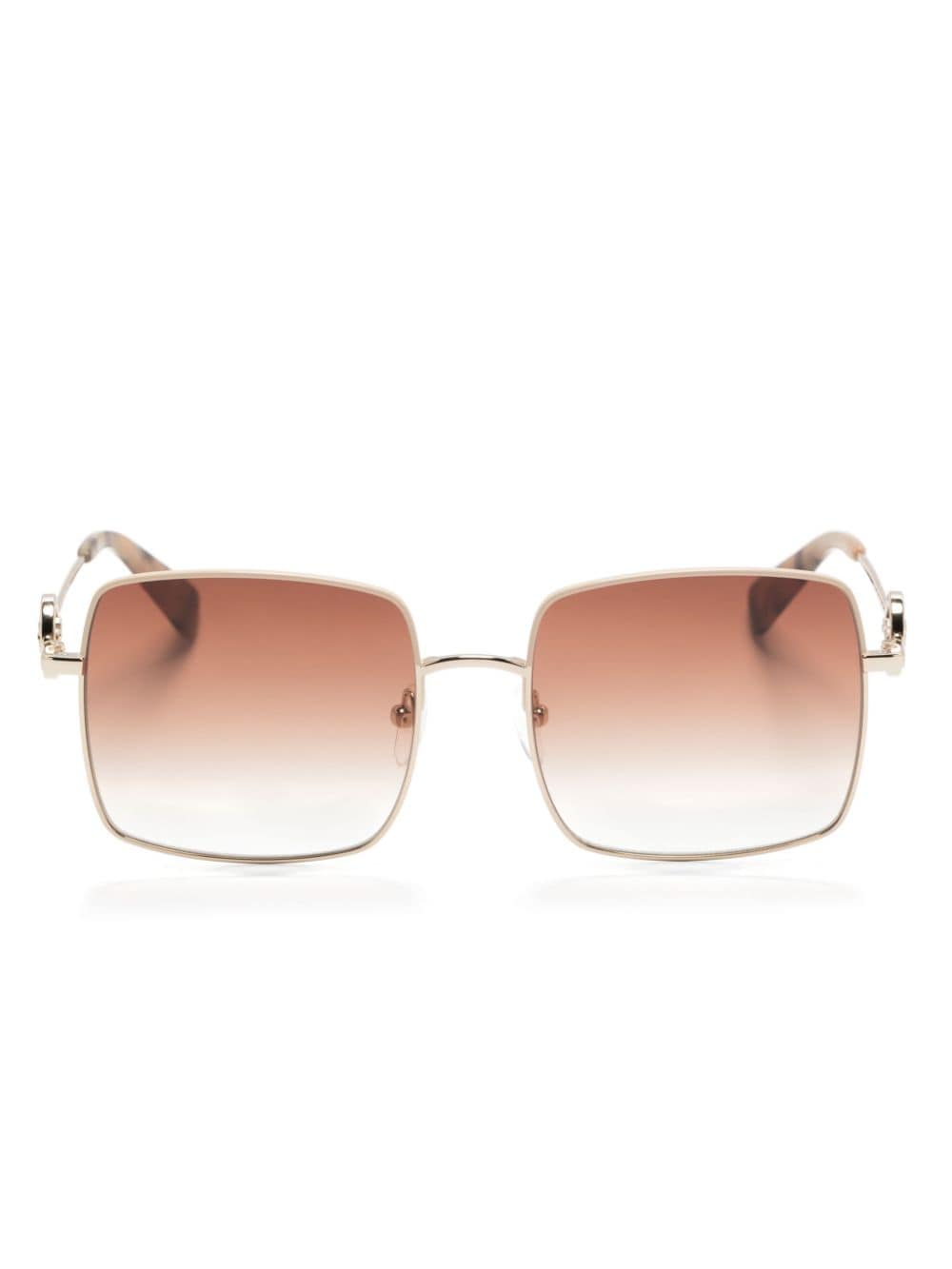 Longchamp gradient square-frame sunglasses - Gold von Longchamp