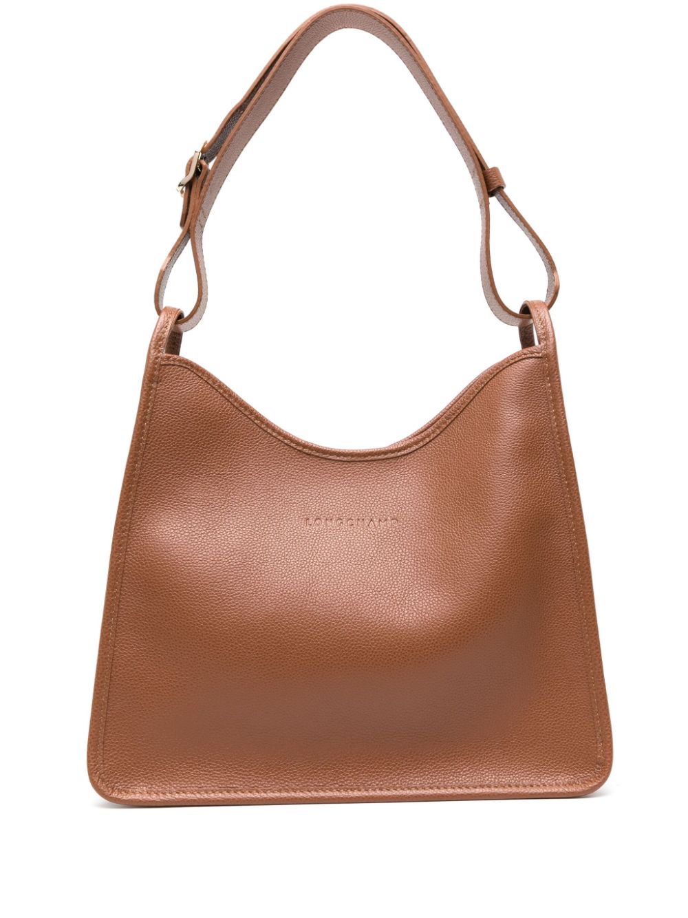 Longchamp medium Le Foulonné shoulder bag - Brown von Longchamp