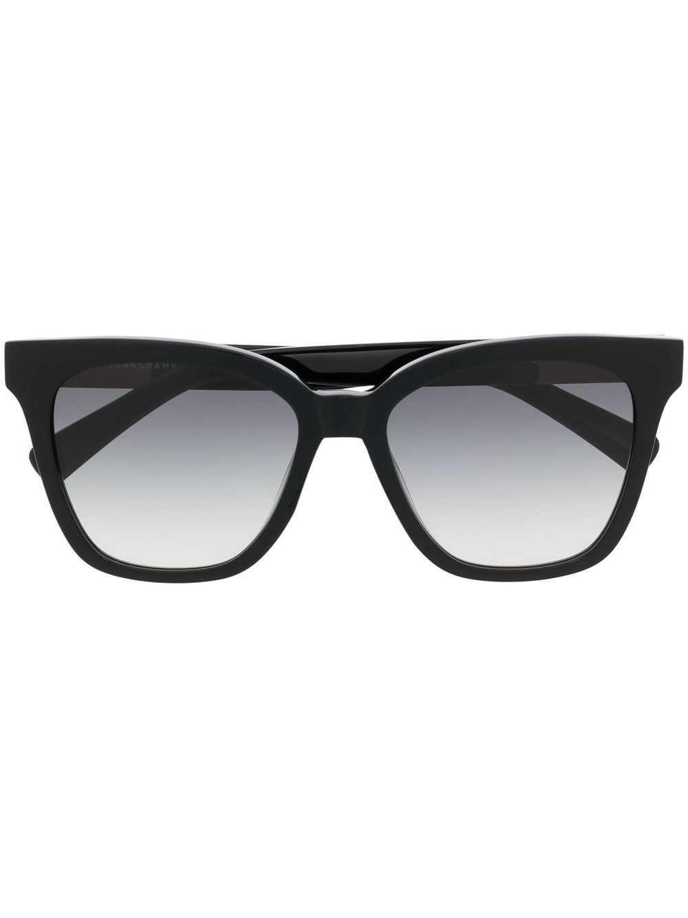 Longchamp oversized square-frame sunglasses - Black von Longchamp