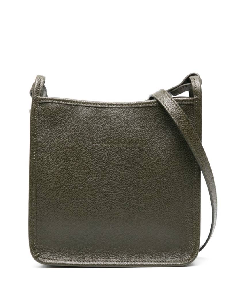 Longchamp small Le Foulonné crossbody bag - Green von Longchamp