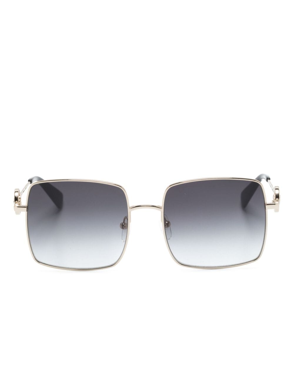 Longchamp square-frame sunglasses - Gold von Longchamp