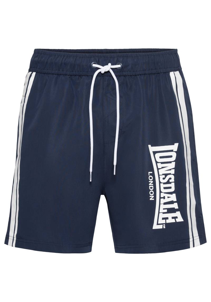 Lonsdale Shorts »TAMESIDE Badeshorts«, mit elastischem Bund und Kordelzug von Lonsdale