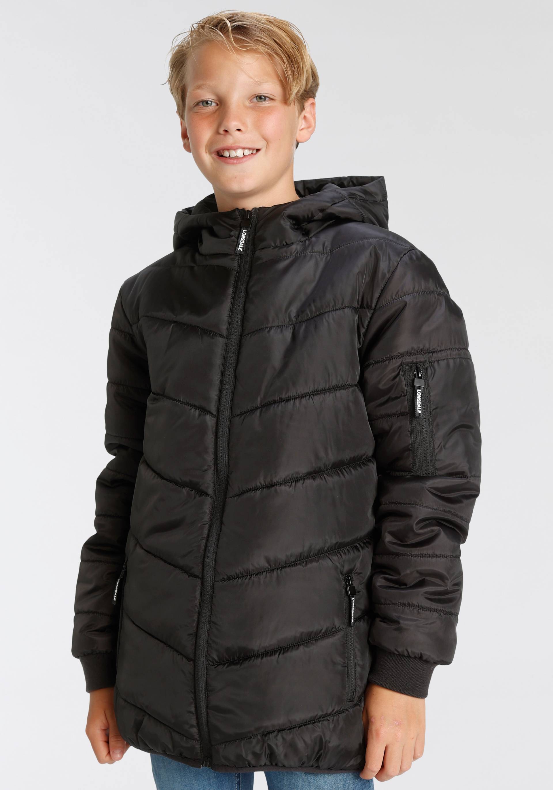 Lonsdale Steppjacke »- für Kinder«, mit Kapuze von Lonsdale