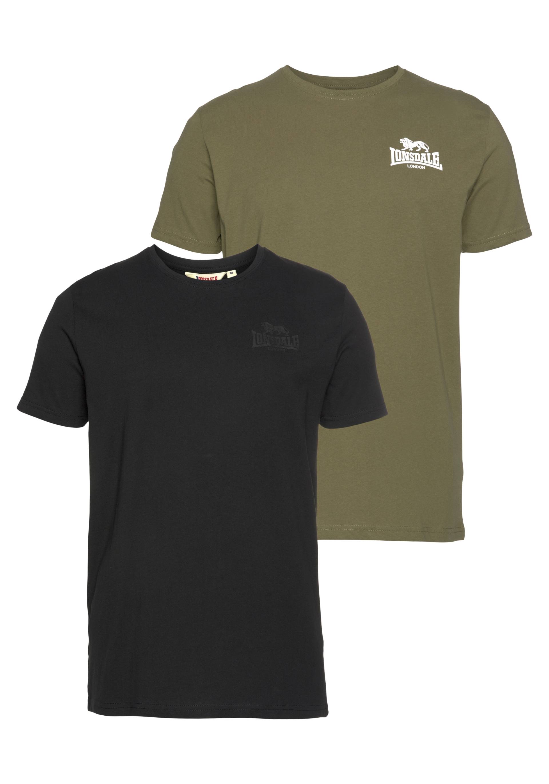 Lonsdale T-Shirt »BLAIRMORE«, (Packung, 2 tlg., 2er-Pack) von Lonsdale