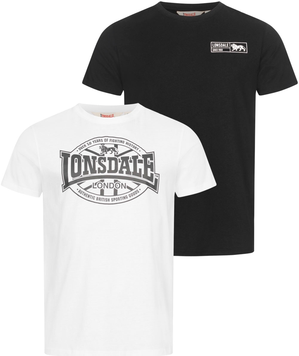 Lonsdale T-Shirt »CLONKEEN«, (Packung, 2 tlg., 2-er Pack) von Lonsdale